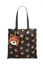 Forever21 Bear Print Pop-out Tote Bag