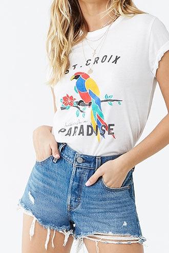Forever21 St Croix Graphic Tee