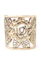 Forever21 Floral Filigree Cuff