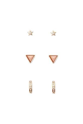 Forever21 Assorted Hoop & Stud Earring Set
