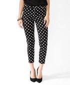 Polka Dot Ankle Pants
