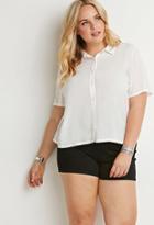 Forever21 Plus Classic Collared Shirt