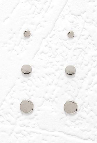 Forever21 Classic Stud Set (silver)
