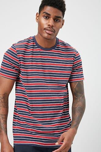 Forever21 Horizontal Striped Tee