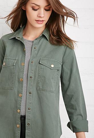 Forever21 Collared Jacket