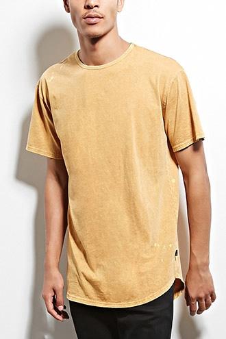 Forever21 Weive Bleach Oil Wash Tee