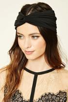 Forever21 Black Twisted Headwrap