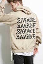 Forever21 Sdc Savage Graphic Hoodie