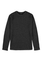 21 Men Men's  Charcoal Heather Classic Crew Neck Thermal