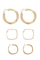 Forever21 Assorted Hoop Earrings