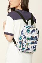 Forever21 Palm Tree Print Mini Backpack