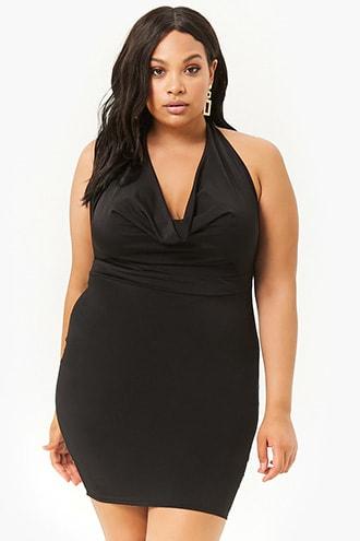 Forever21 Plus Size Mini Halter Dress