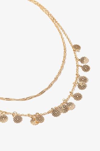 Forever21 Filigree Disc Choker
