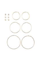 Forever21 Hoop And Stud Set