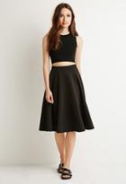 Love21 A-line Scuba Knit Skirt