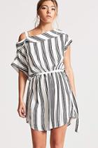 Forever21 Asymmetrical Striped Dress