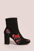 Forever21 Mia Embroidered Ankle Boots