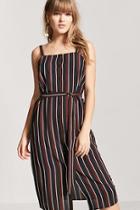 Forever21 Striped Button-front Midi Dress