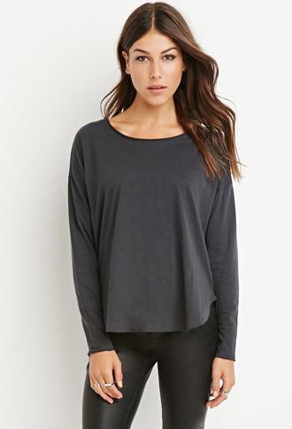Forever21 Raw-cut Top