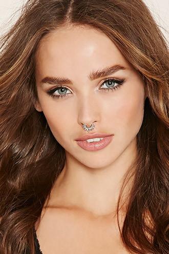 Forever21 Scalloped Septum Ring Set