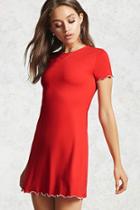 Forever21 Ruffle T-shirt Dress