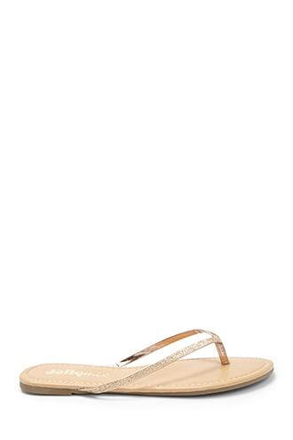 Forever21 Glitter Thong Sandals