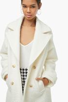 Forever21 Boucle Knit Double-breasted Coat