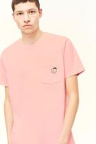 Forever21 Peach Patch Pocket Tee