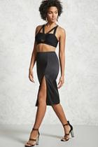 Forever21 Side High-slit Skirt