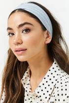 Forever21 Woven Pinstriped Headwrap
