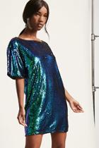 Forever21 Metallic Sequin Dress
