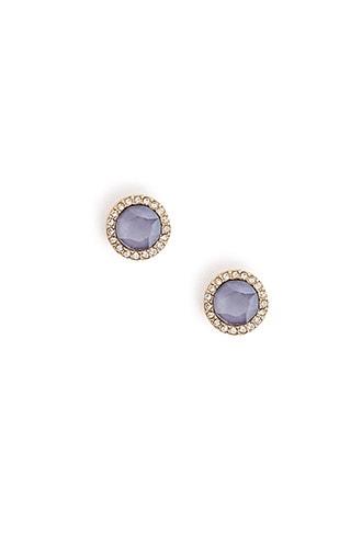 Forever21 Colored Halo Stud Earrings