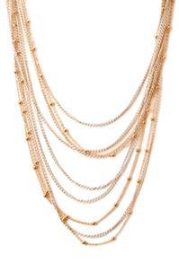 Forever21 Sophisticate Layered Chain Necklace