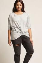 Forever21 Plus Size Twist-front Tunic