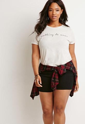 Forever21 Plus Nothing To Wear Tee