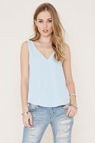 Forever21 Women's  Layered V-neck Top