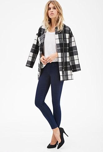 Forever21 Contemporary Dark Wash Jeggings