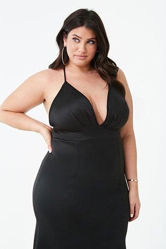 Forever21 Plus Size Maxi Halter Dress