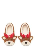 Forever21 Women's  Reindeer Slippers