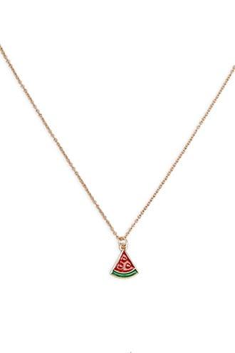 Forever21 Watermelon Charm Necklace