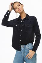 Forever21 Button-down Corduroy Shirt