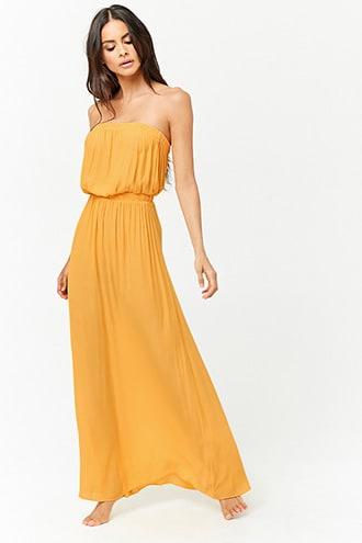 Forever21 Strapless Swim Cover-up Dress