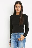 Forever21 Contemporary Brushed Knit Boxy Sweater