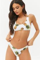 Forever21 Pineapple Print Bikini Bottom