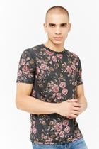 Forever21 Super Massive Tapestry Floral Jersey Tee