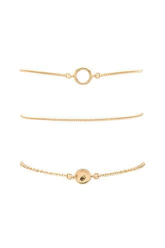 Forever21 Delicate Geo Bracelet Set