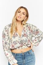 Forever21 Plus Size Floral Print Top