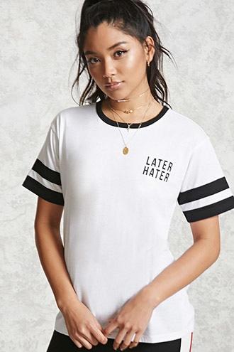 Forever21 Later Hater Graphic Tee