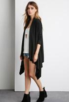 Forever21 Draped Open-front Cardigan