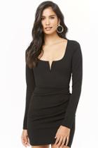 Forever21 V-wire Cutout Mini Dress